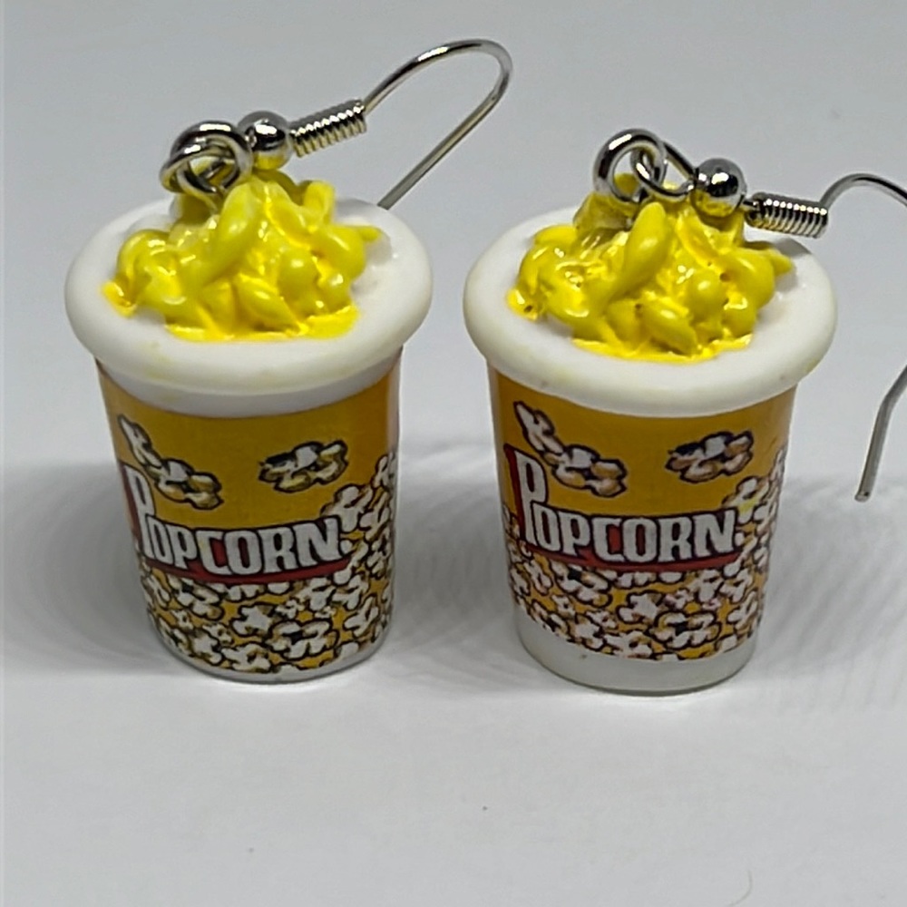 Earrings Pop Corn Movie Lover Gift